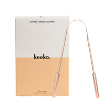 Load image into Gallery viewer, Keeko Premium Copper Tongue Cleaner - Premium Health &amp; Beauty from Beyond the Hot Room - Just $15! Shop now at Beyond the Hot Room
