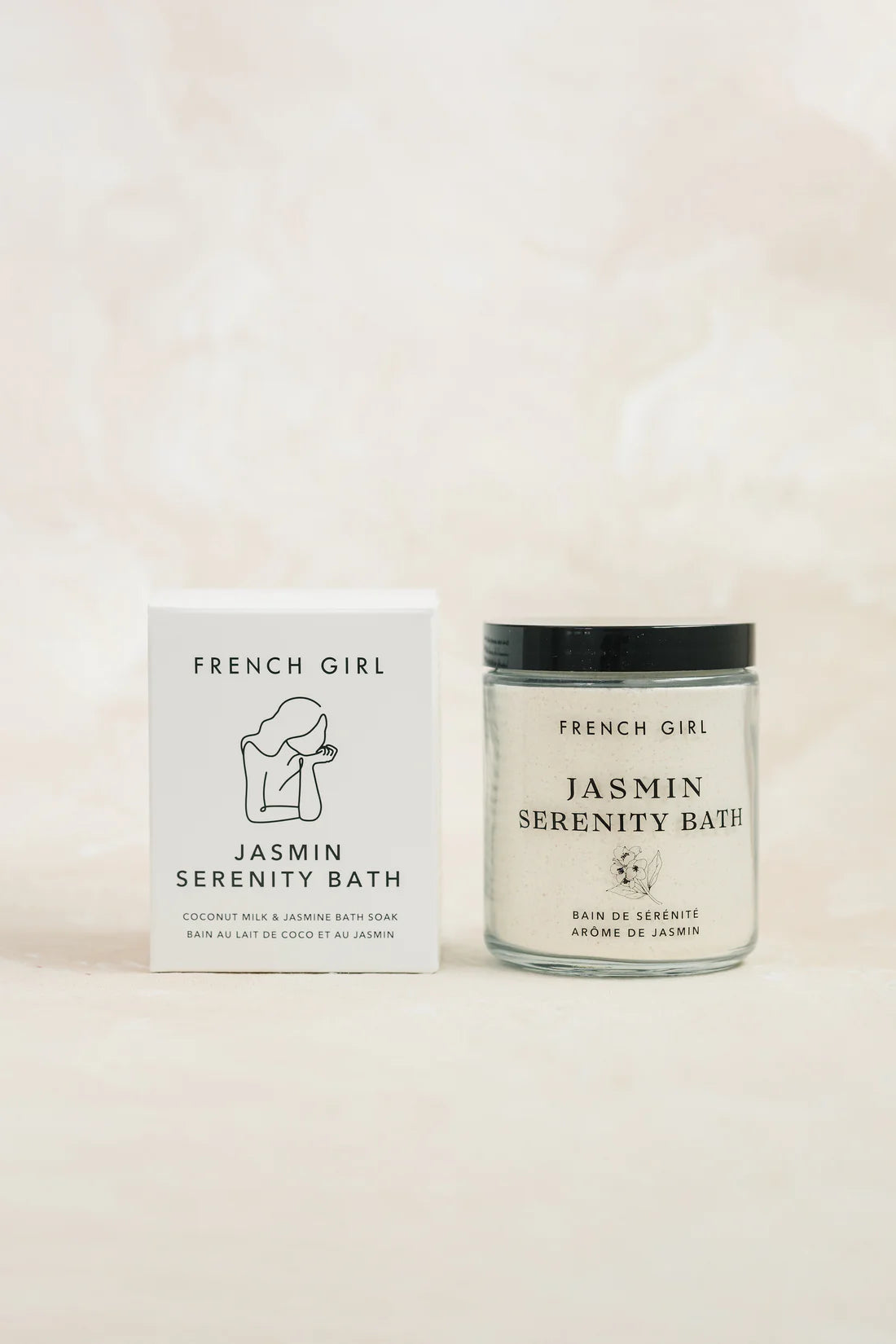 The French Girl Jasmin Coconut Milk Serenity Bath
