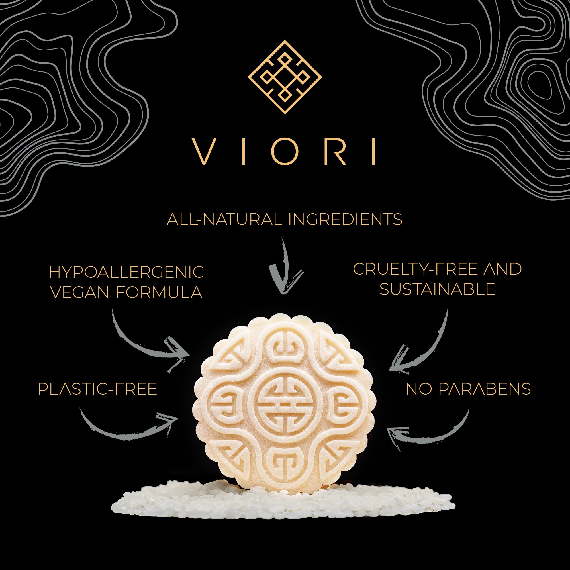 Viori Hair Shampoo Bar - Premium Health & Beauty from Beyond the Hot Room - Just $18! Shop now at Beyond the Hot Room