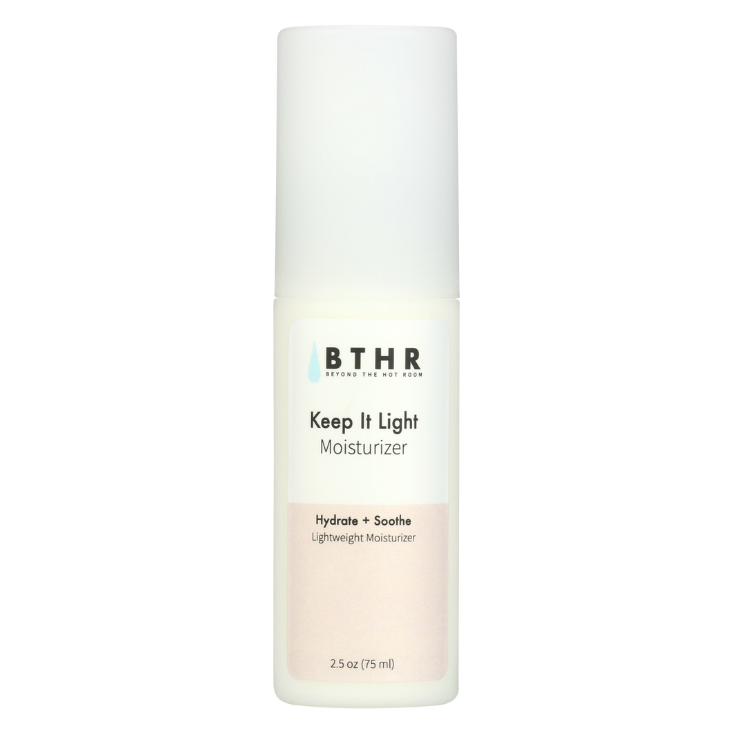 BTHR Keep It Light Moisturizer - Premium Health & Beauty from Beyond the Hot Room - Just $38! Shop now at Beyond the Hot Room