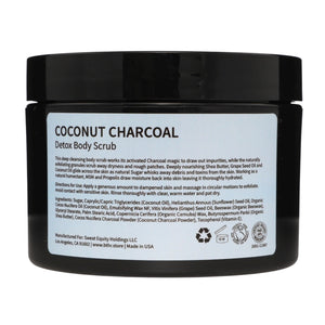 BTHR Charcoal Coconut Body Scrub - Premium  from Beyond the Hot Room - Just $36! Shop now at Beyond the Hot Room