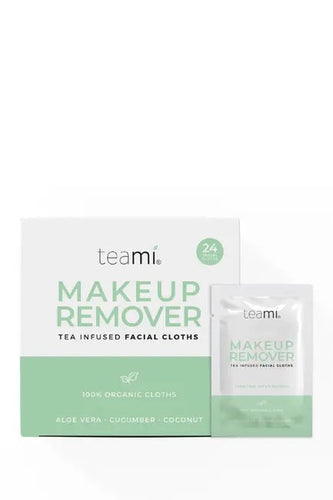 Teami Blends Organic Makeup Remover Cloths - Premium  from Beyond the Hot Room - Just $10! Shop now at Beyond the Hot Room