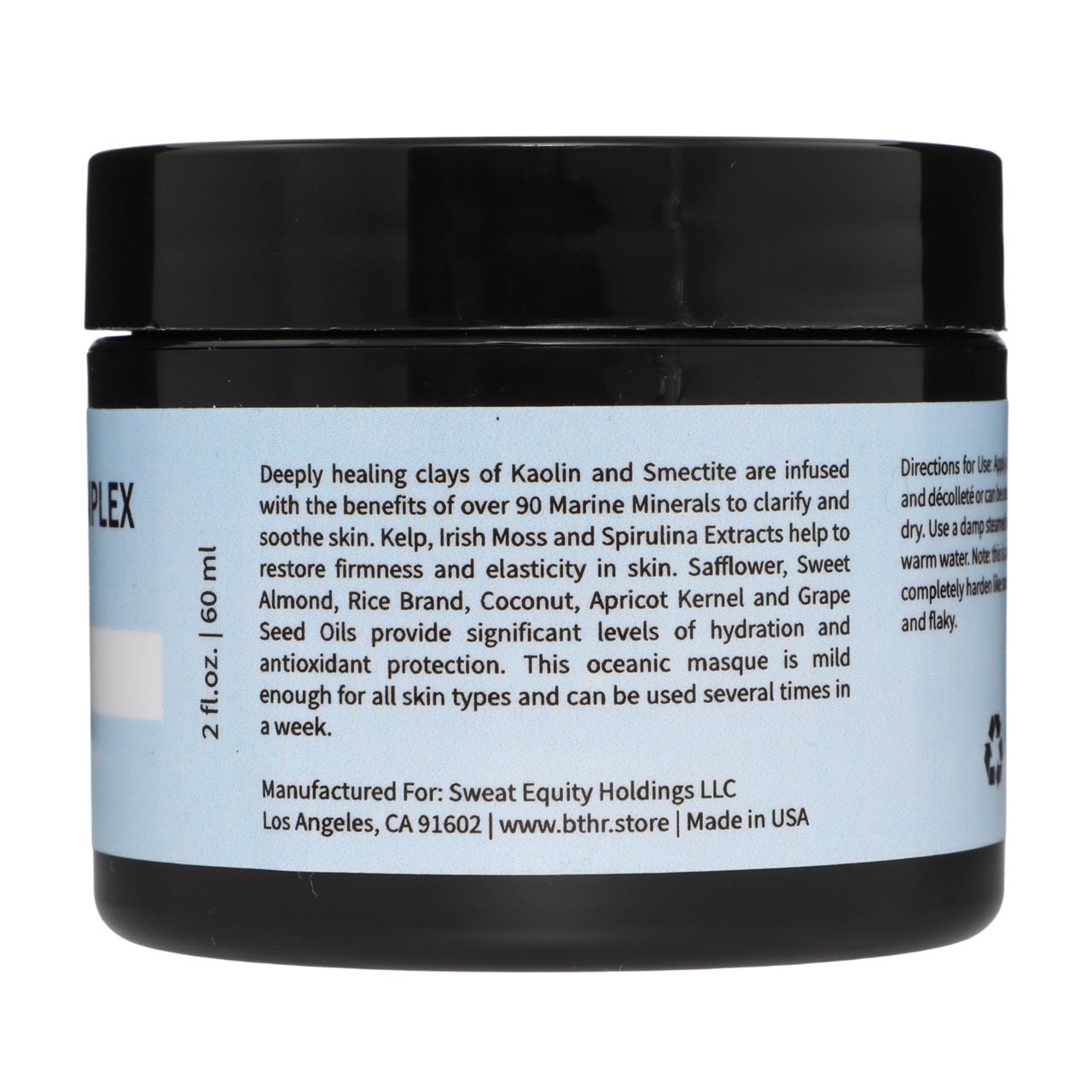 BTHR Marine Complex Mask - Premium  from Beyond the Hot Room - Just $35! Shop now at Beyond the Hot Room
