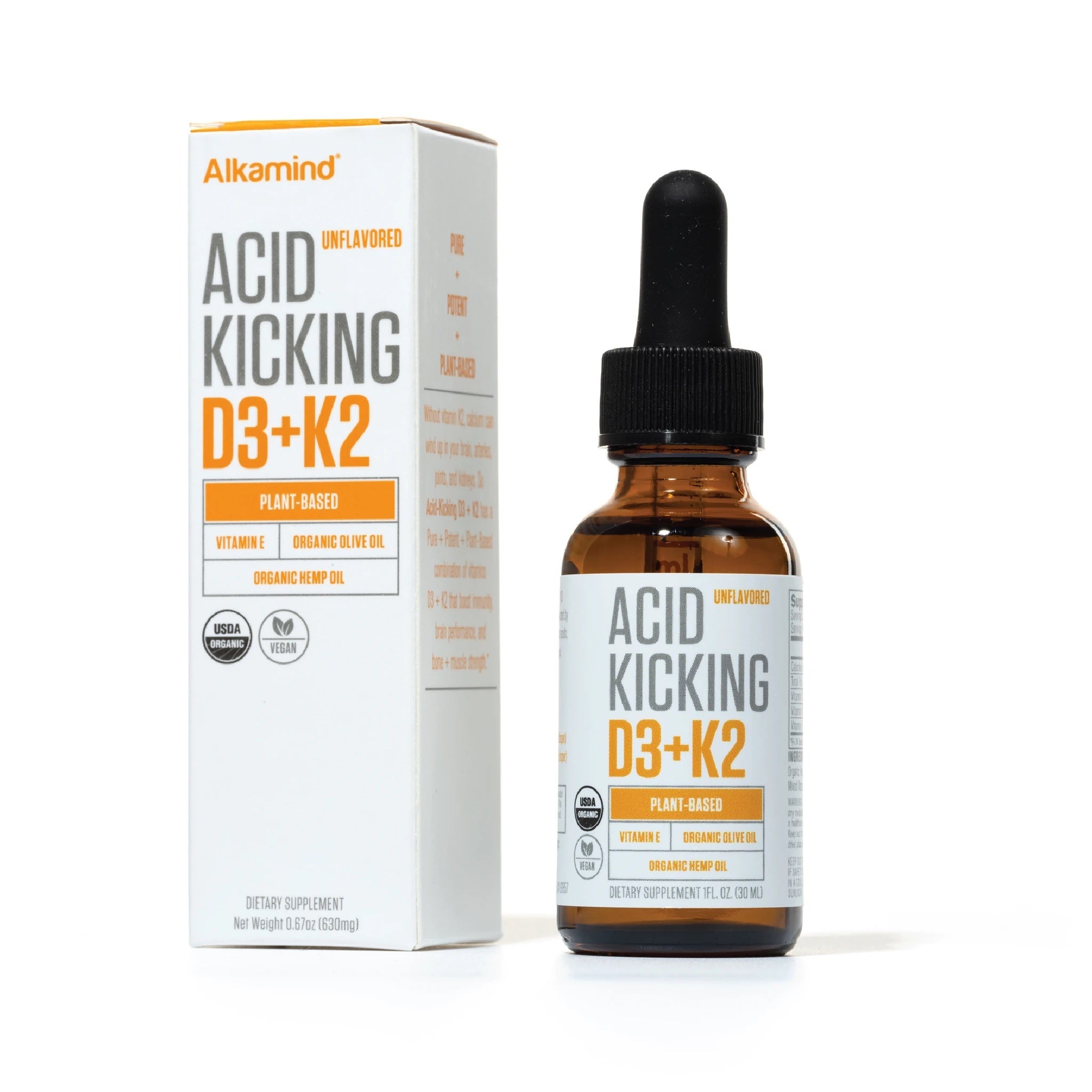 Alkamind D3 + K2 - Premium  from Beyond the Hot Room - Just $40! Shop now at Beyond the Hot Room