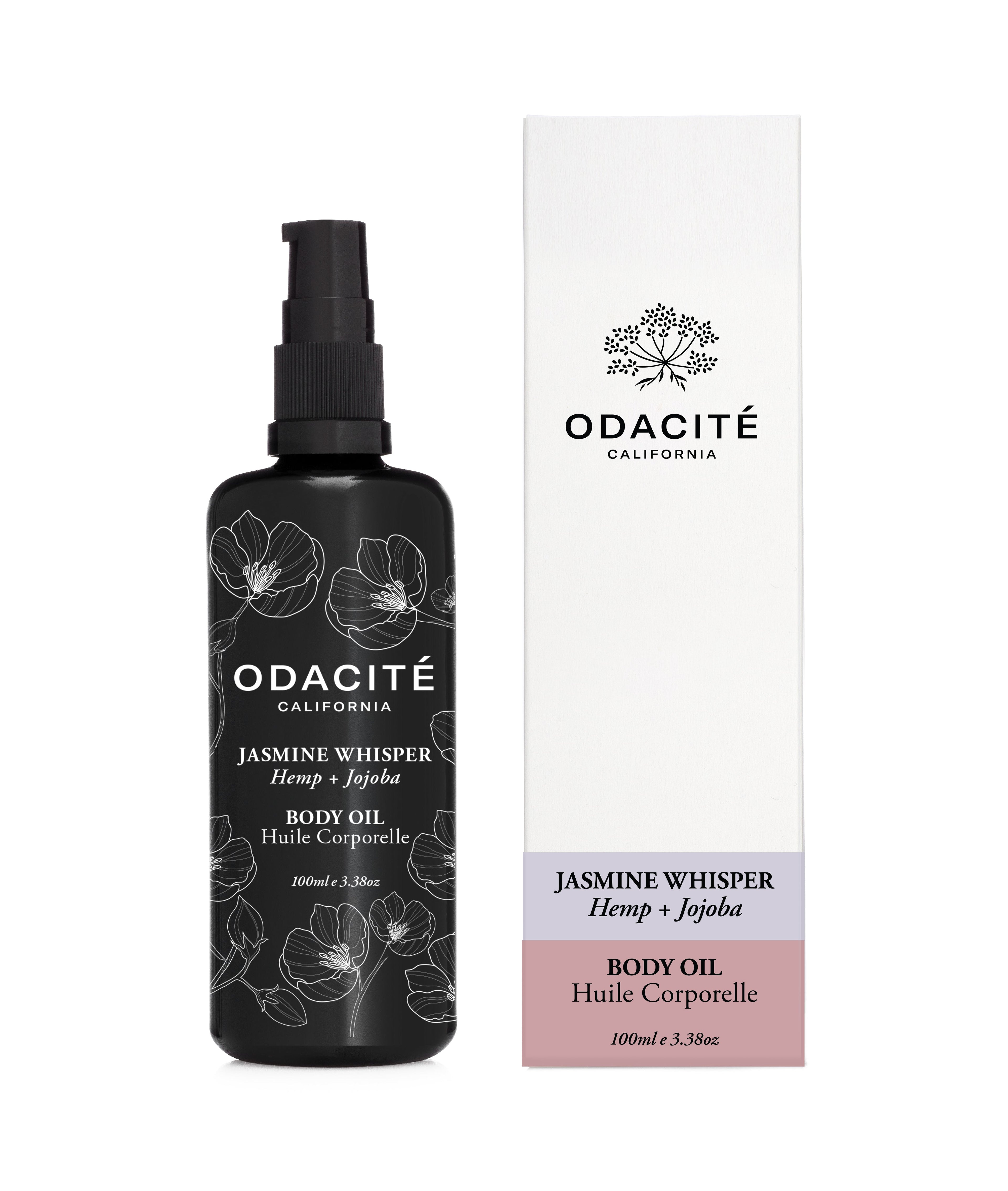 Odacité Jasmine Whisper Body Oil - Premium  from Beyond the Hot Room - Just $58! Shop now at Beyond the Hot Room